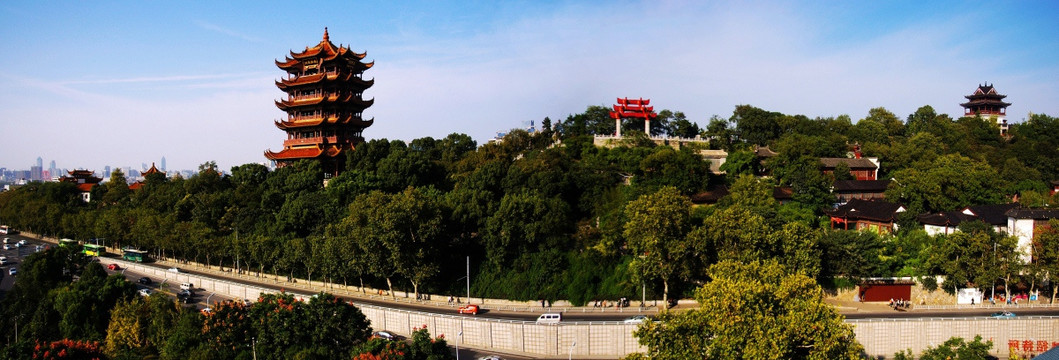 湖北武汉黄鹤楼风景区