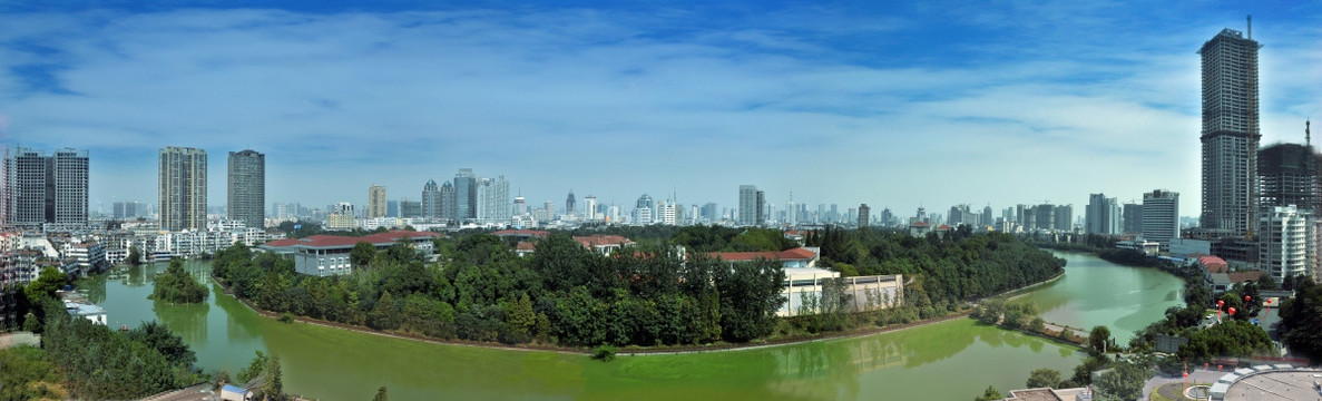 梅山饭店全景图