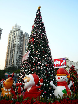 圣诞树 西方传统节日