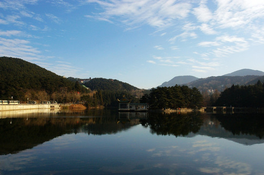 江西九江庐山花径风光