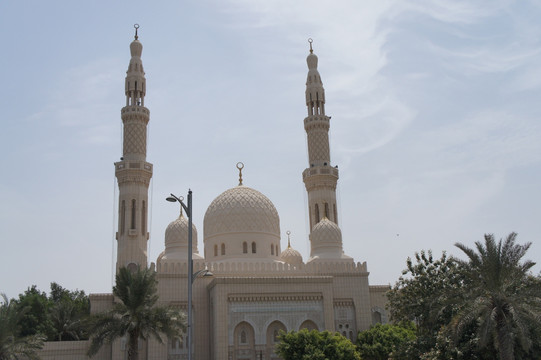 迪拜最著名的清真寺