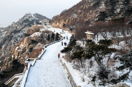 雪后泰山