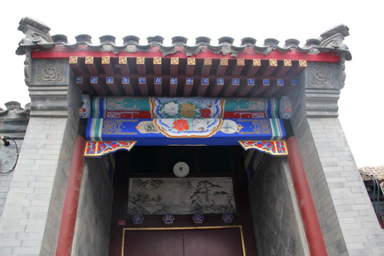 北京胡同建筑的装饰