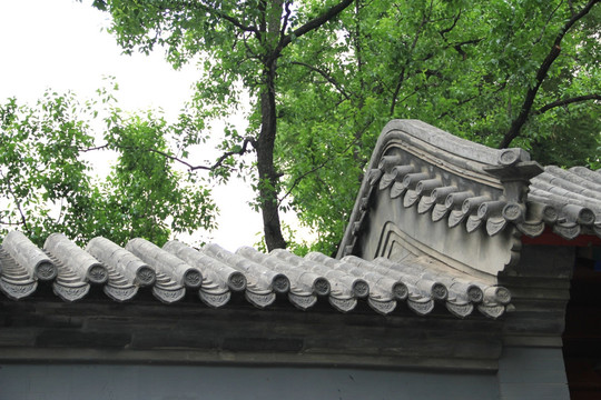 北京胡同的建筑装饰