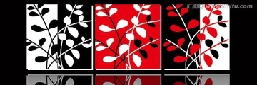 抽象花