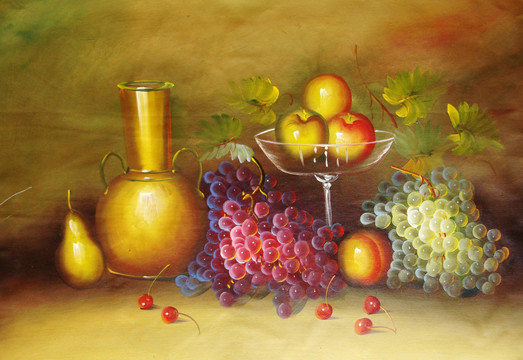 水果油画