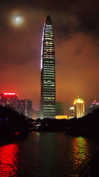 京基大厦夜景