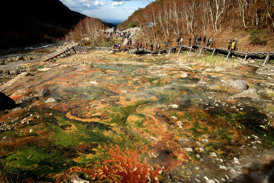 长白山景区 聚龙泉