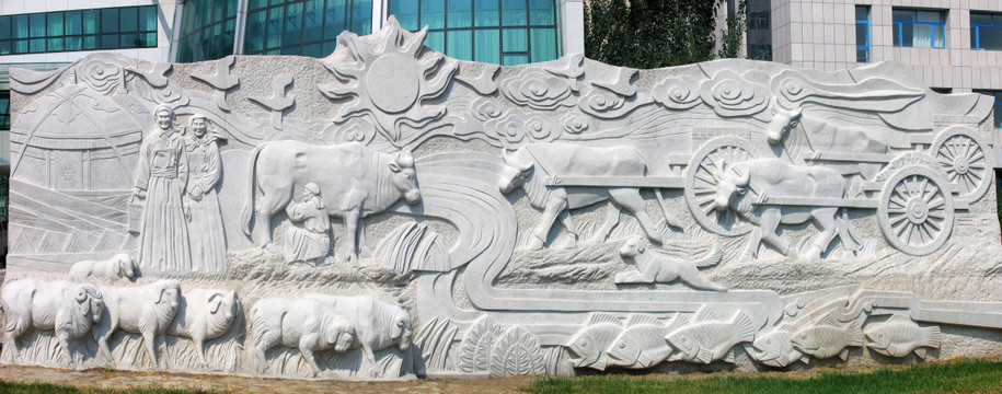 内蒙古赤峰 城市雕塑