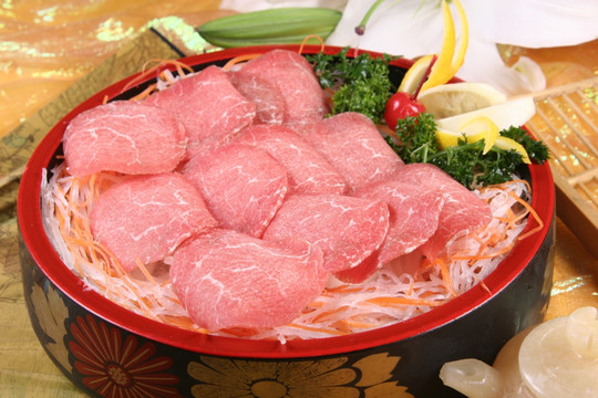 日式刺身牛肉
