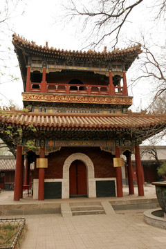 北京市雍和宫 鼓楼