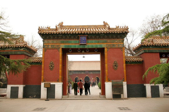 北京雍和宫 昭泰门