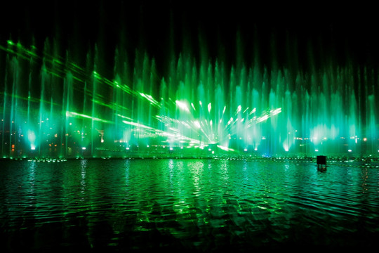 鄂尔多斯 大型音乐喷泉