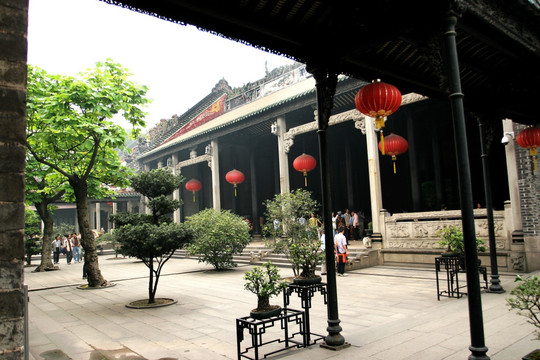 陈家祠 内院