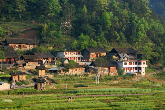 凯里山区 村落