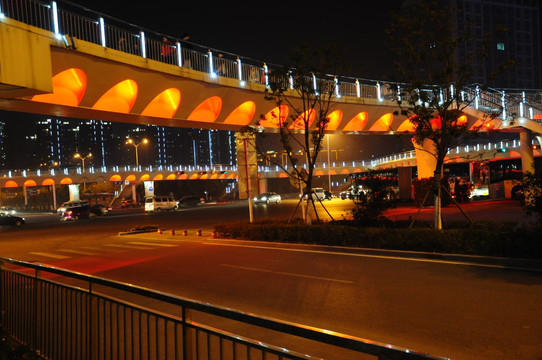 合肥滨湖新区夜景