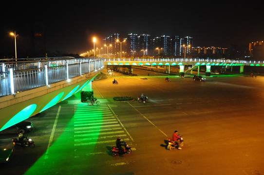 合肥滨湖新区夜景