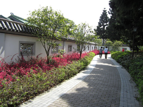 中国风 围墙 园林建筑 福州风景