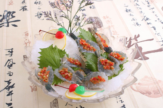 刺身斑节虾