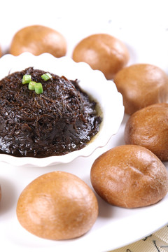 农家干菜窝窝头