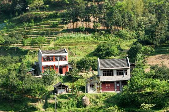 贵州黔南州 山里村庄