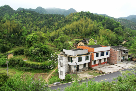 湖南省湘潭 山区农家