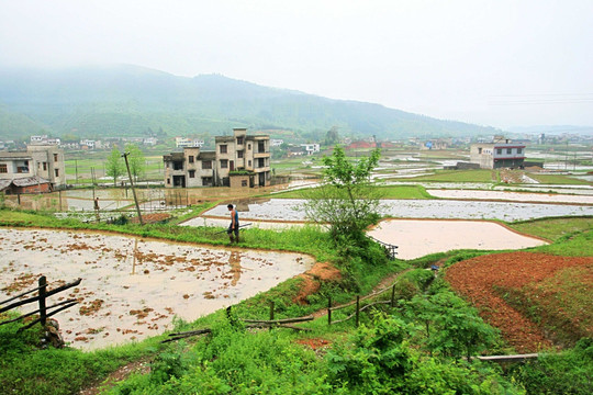 湖南省湘潭 山区农家