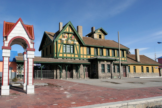阿尔山火车站