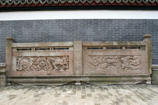 柳侯祠 古代建筑石雕