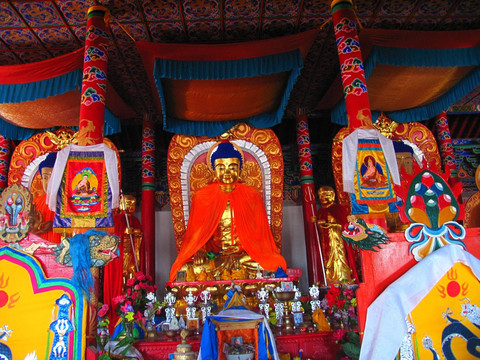 甘珠尔庙 佛像