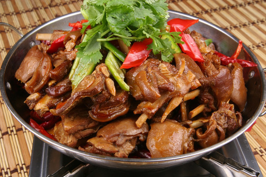 干锅羊肉