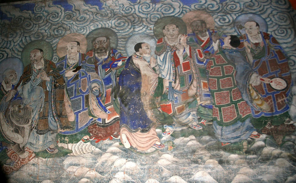 云冈石窟 佛教故事壁画