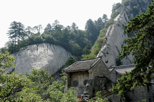 西岳华山风光