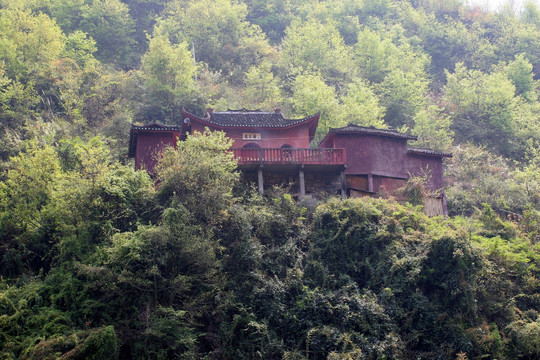 巴东神农溪 土家族龙王庙