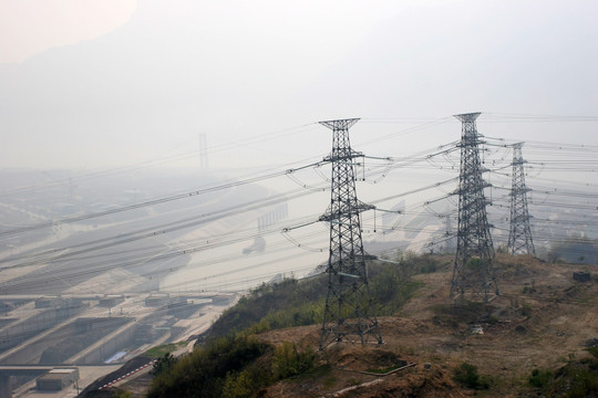 三峡大坝 电力网