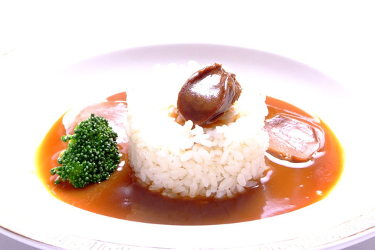 鲍鱼捞饭