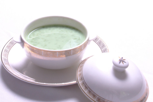 绿茶西米露