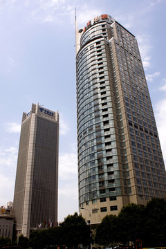 西安市高新区最美的两栋大楼