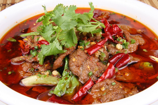 水煮牛肉