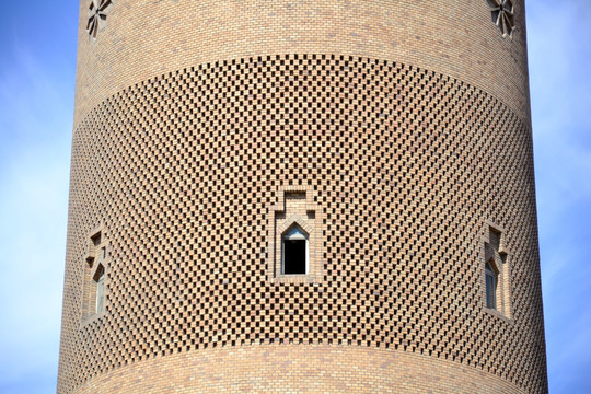 乌鲁木齐国际大巴扎观景塔外墙
