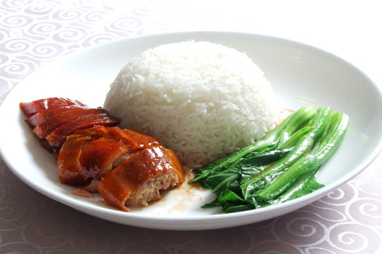 烧味双拼饭
