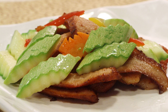 脆瓜炒爽肉