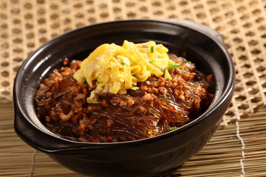 肉末粉丝煲