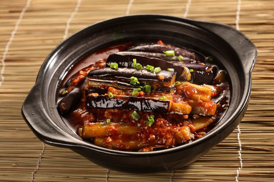 鱼香茄子煲
