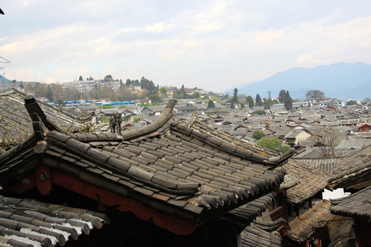 丽江古城风光