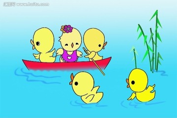 鸭子划船