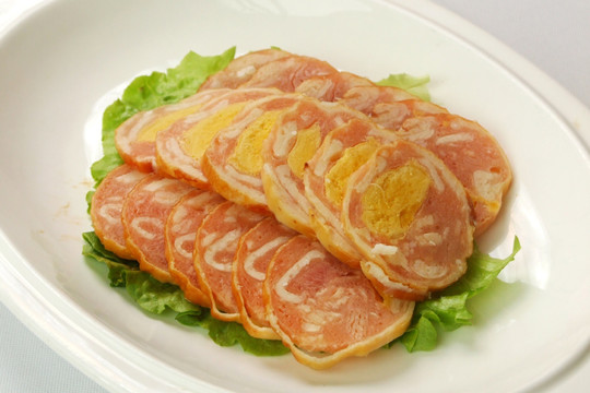 蛋黄鸭卷
