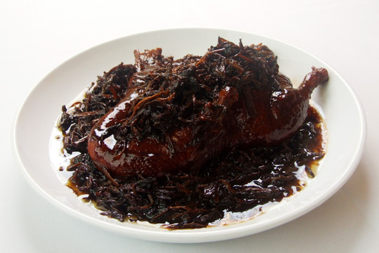梅干菜烧鸭子
