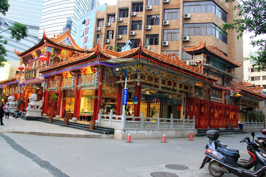 昆明特色店铺建筑