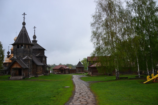 苏兹达尔木屋教堂